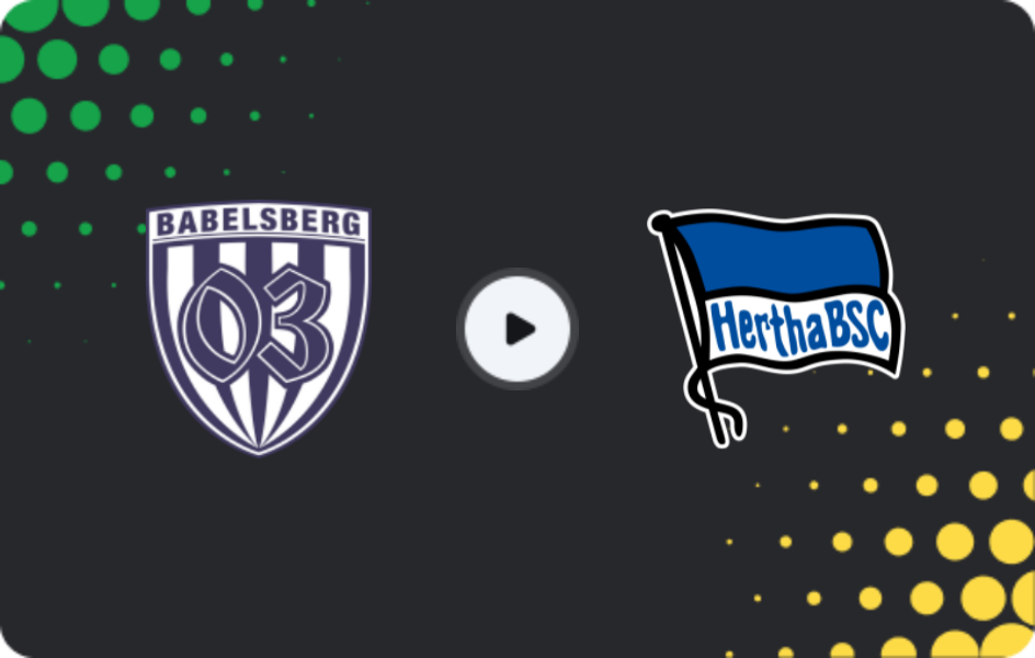 Where to watch Babelsberg U19 — Hertha U19, U19 Bundesliga, 28.02.2026