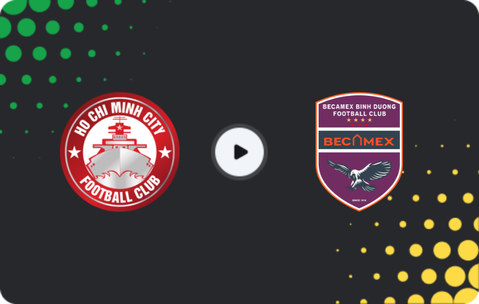 Where to watch Ho Chi Minh City — Becamex, V-League 1, 01.03.2026