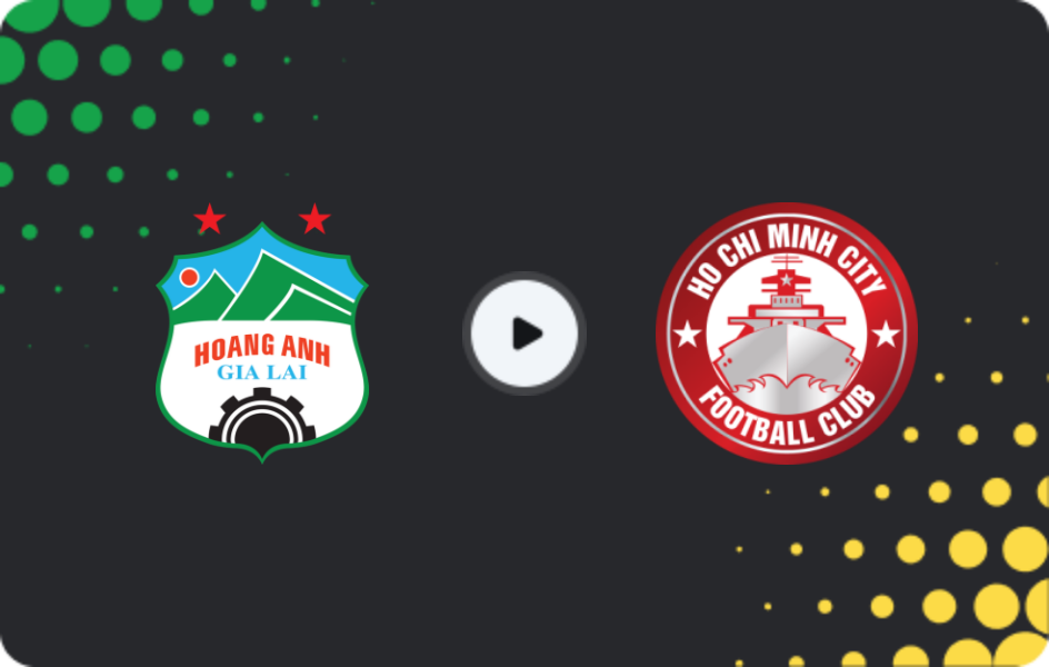 Where to watch Hoang Anh Gia Lai — Ho Chi Minh City, V-League 1, 07.03.2026
