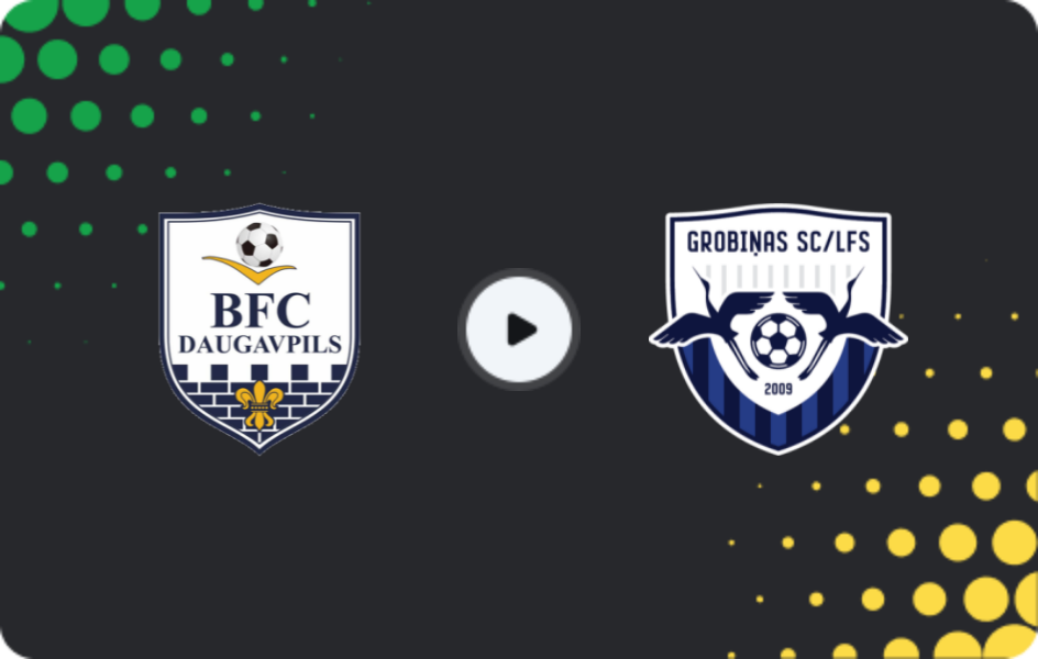 Where to watch Daugavpils — Grobiņa, Virsliga, 07.03.2026