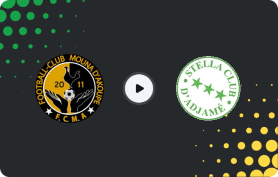 Where to watch Mouna — Stella, Ligue 1, 07.02.2026