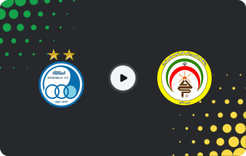 Where to watch Esteghlal FC — Fajr Sepasi, Persian Gulf Pro League, 27.02.2026