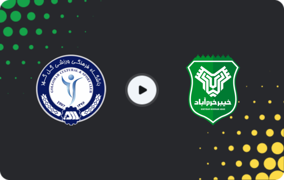 Where to watch Gol Gohar — Kheybar Khorramabad, Persian Gulf Pro League, 06.03.2026