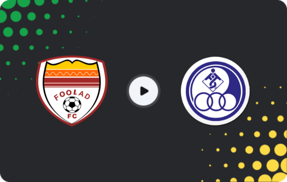 Where to watch Foolad FC — Esteghlal Khuzestan, Persian Gulf Pro League, 07.03.2026