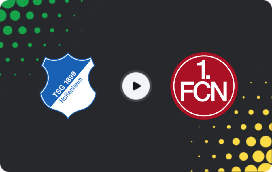 Where to watch Hoffenheim U19 — Nürnberg U19, U19 Bundesliga, 08.03.2026