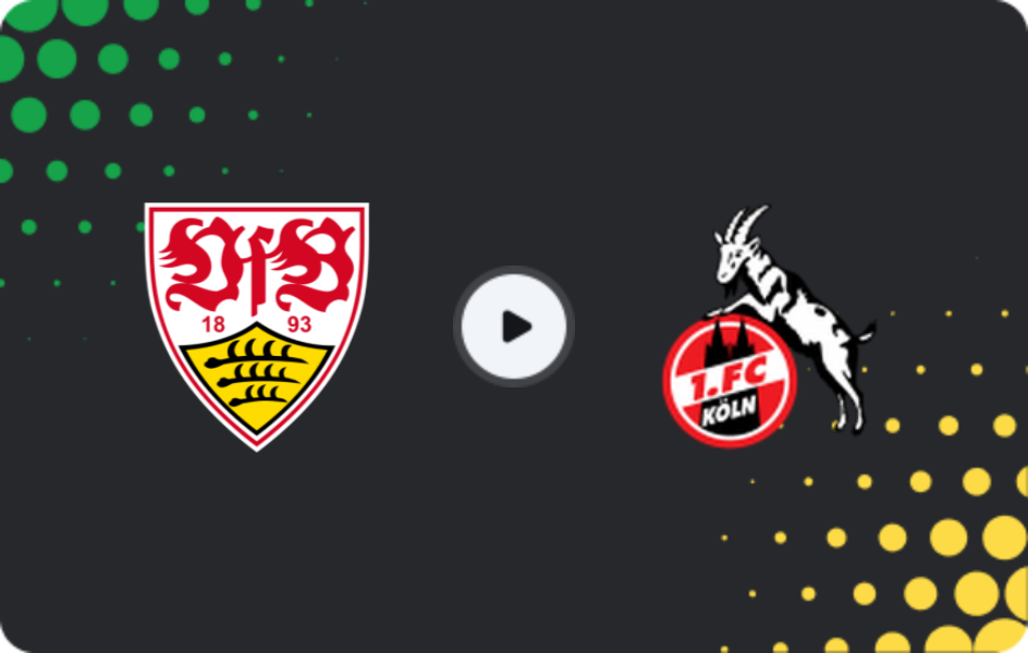 Where to watch Stuttgart U19 — Köln U19, U19 Bundesliga, 08.03.2026