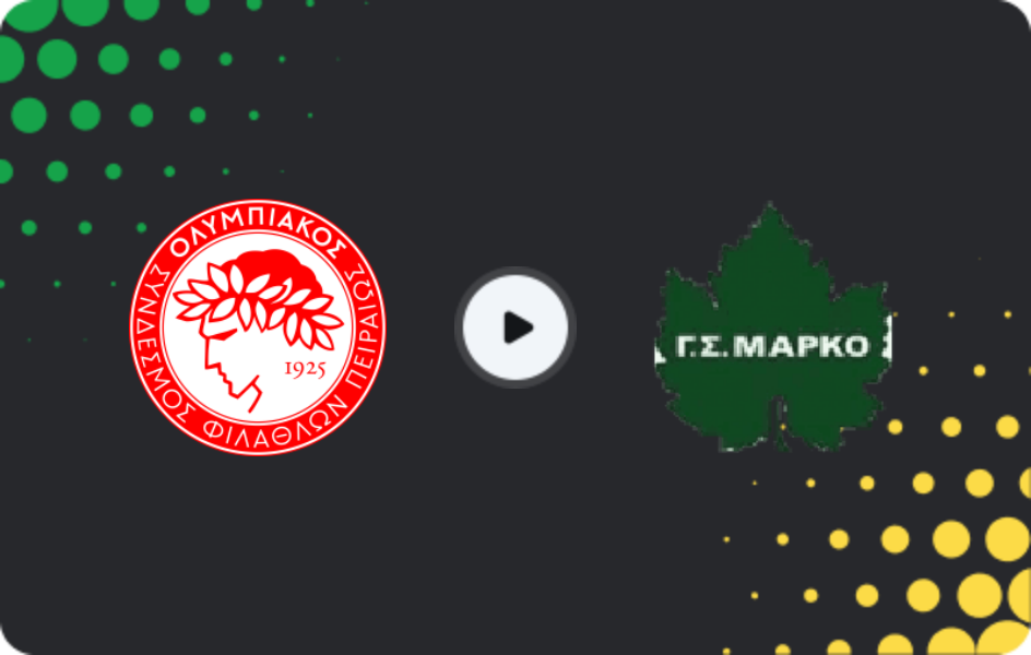 Where to watch Olympiakos II — Marko, Super League 2, 08.03.2026