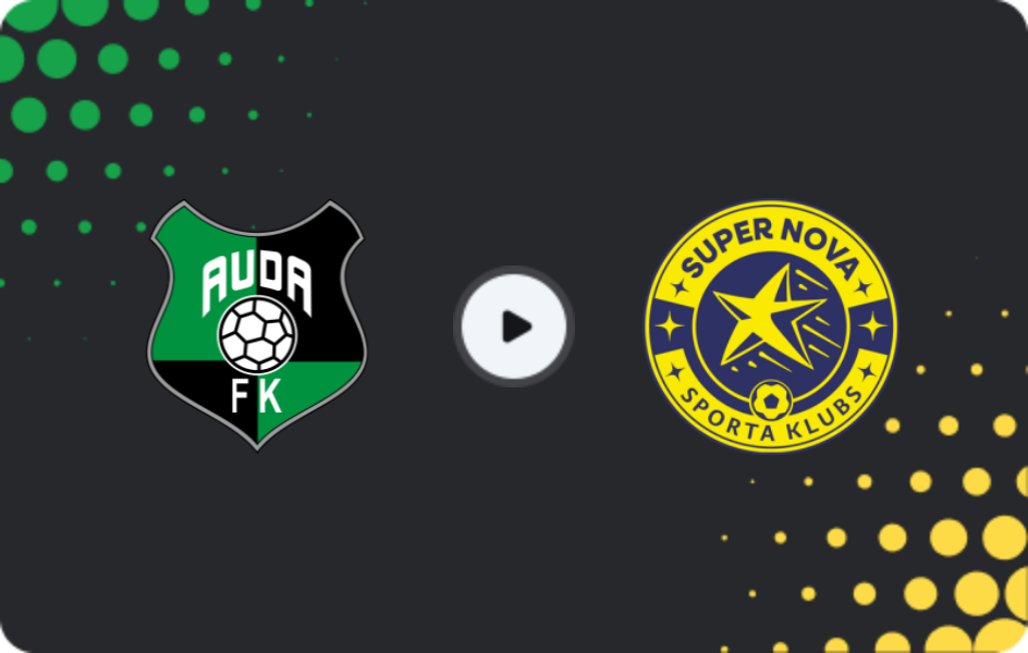 Where to watch Auda — Super Nova, Virsliga, 08.03.2026