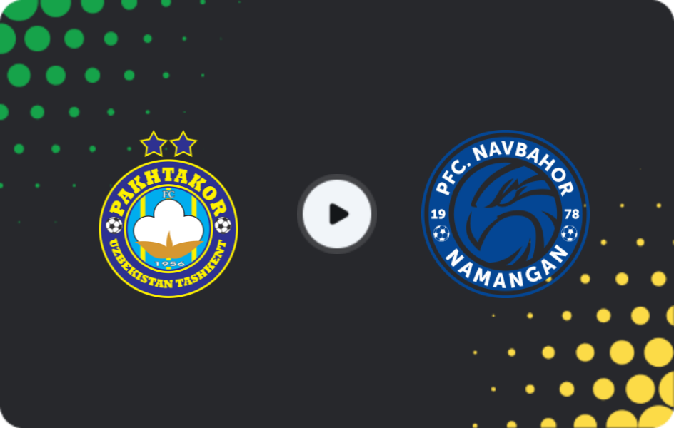 Where to watch Pakhtakor — Navbahor, Super League, 10.03.2026