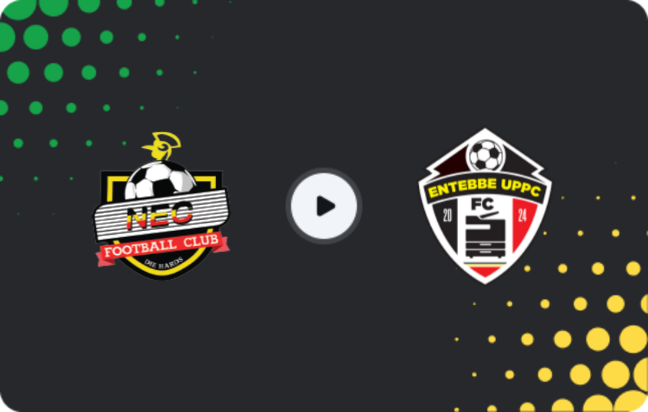 Where to watch NEC — Entebbe UPPC, Premier League, 10.03.2026