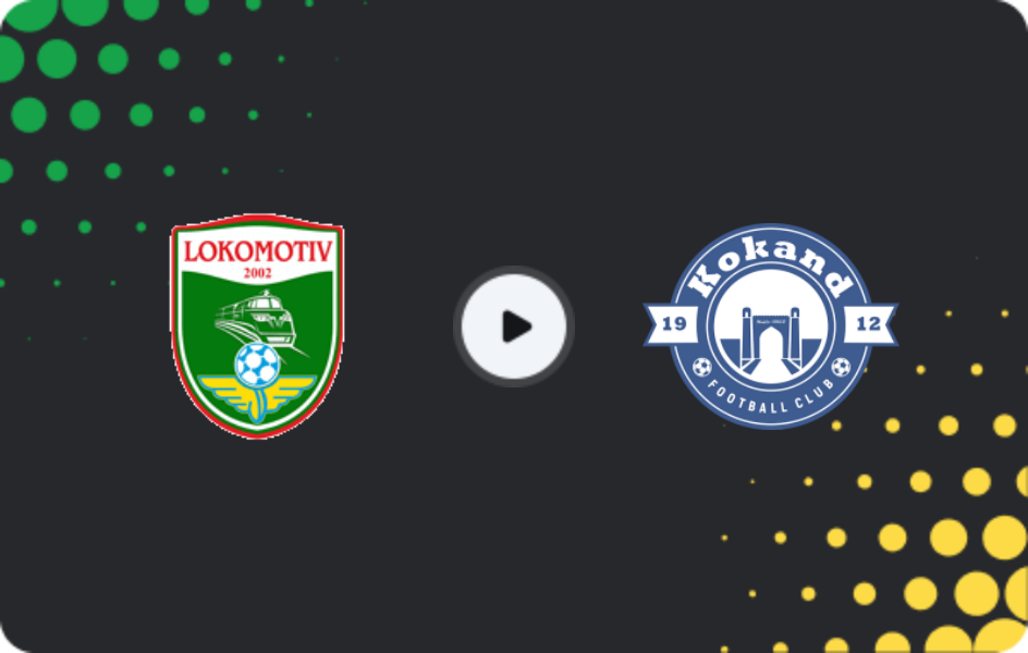 Where to watch Lokomotiv — Kokand 1912, Super League, 11.03.2026