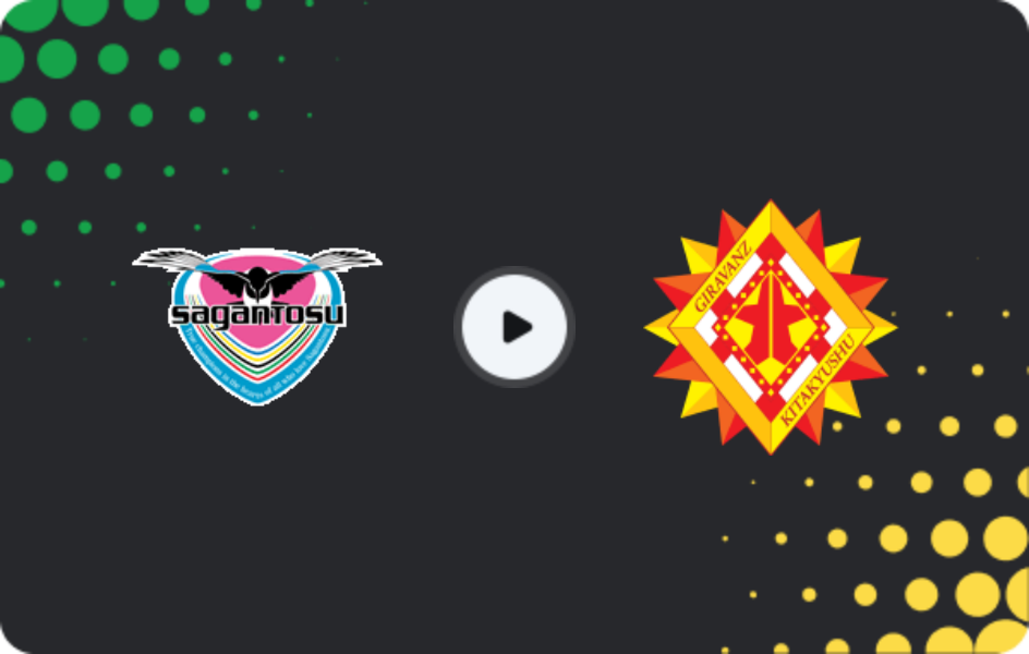 Where to watch Sagan Tosu — Kitakyushu, J2 League, 14.03.2026