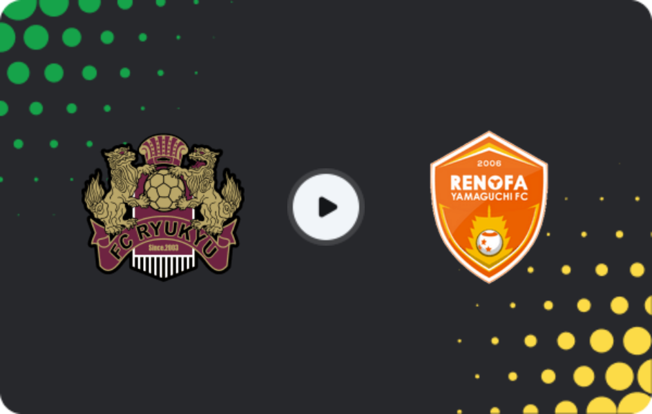 Where to watch FC Ryukyu — Renofa Yamaguchi, J2 League, 14.03.2026