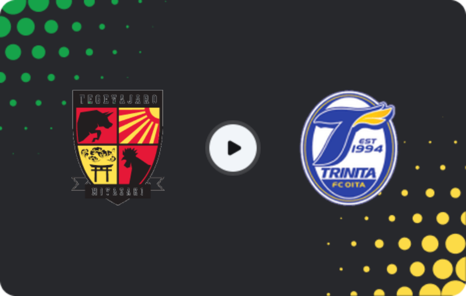 Where to watch Tegevajaro Miyazaki — Oita Trinita, J2 League, 14.03.2026