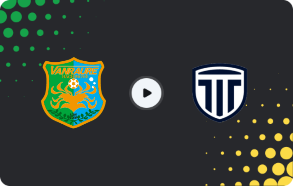 Where to watch Vanraure Hachinohe — Tochigi City, J2 League, 15.03.2026