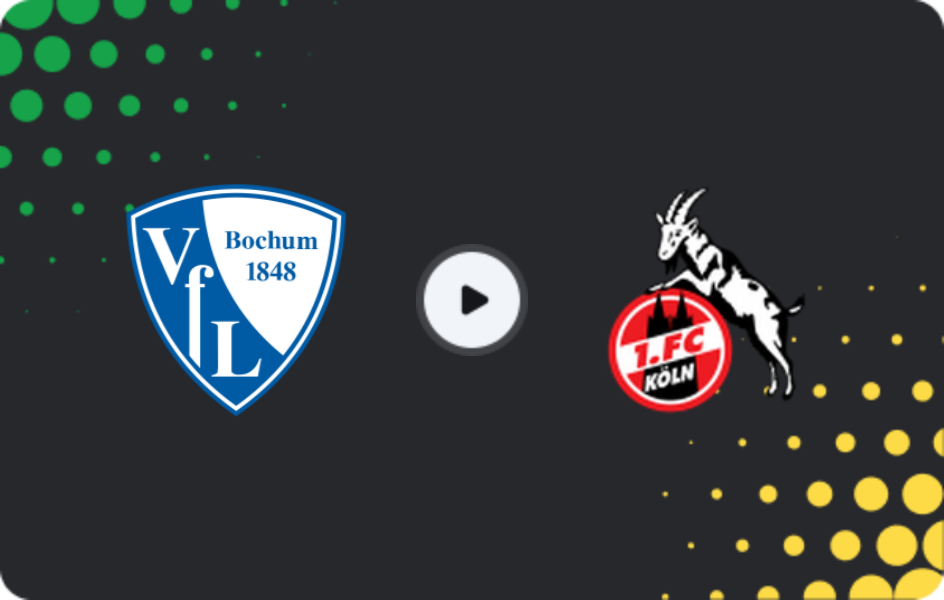 Where to watch Bochum U19 — Köln U19, U19 Bundesliga, 15.03.2026