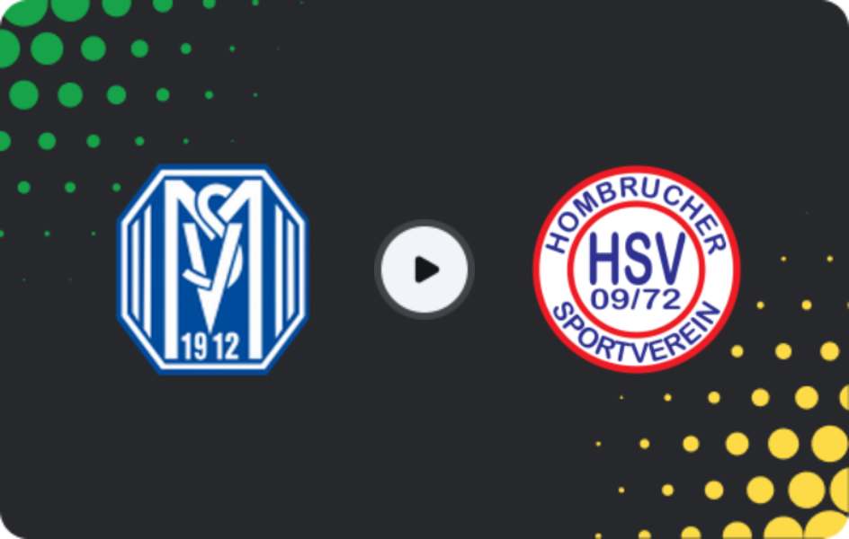 Where to watch Meppen U19 — Hombrucher SV U19, U19 Bundesliga, 15.03.2026