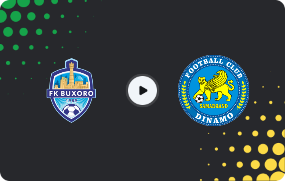Where to watch Buxoro — Dinamo Samarqand, Super League, 19.03.2026