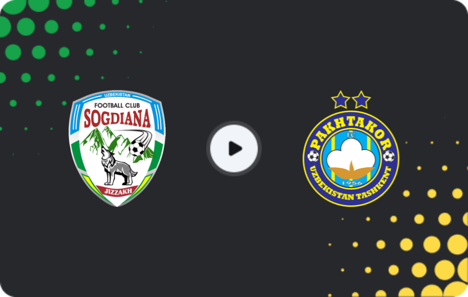 Where to watch Sogdiana — Pakhtakor, Super League, 20.03.2026