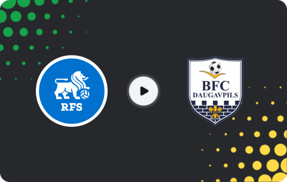 Where to watch RFS — Daugavpils, Virsliga, 21.03.2026