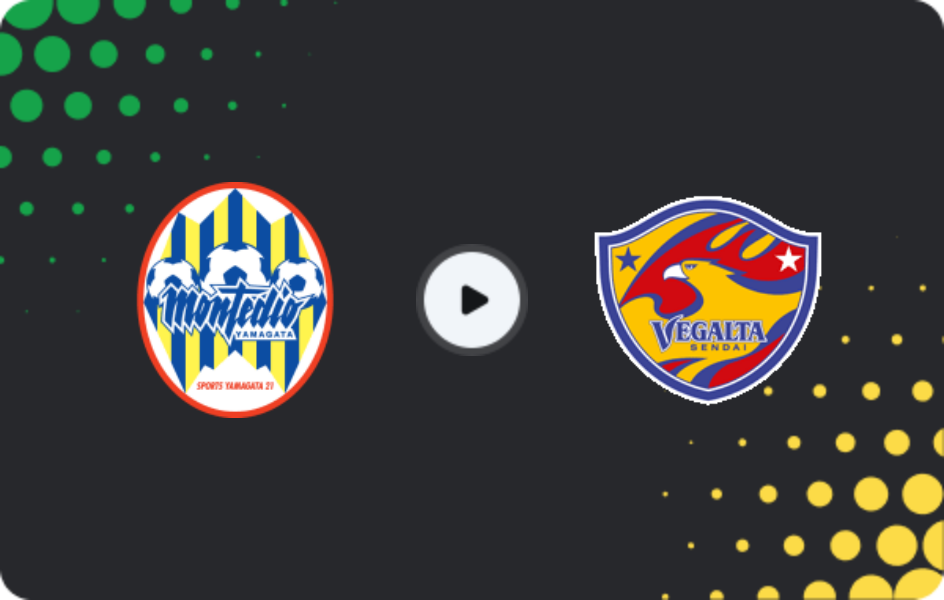 Where to watch Montedio Yamagata — Vegalta Sendai, J2 League, 22.03.2026