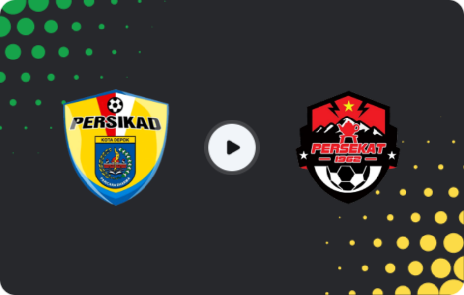 Where to watch Persikad Depok FC — Persekat, Liga 2, 27.03.2026