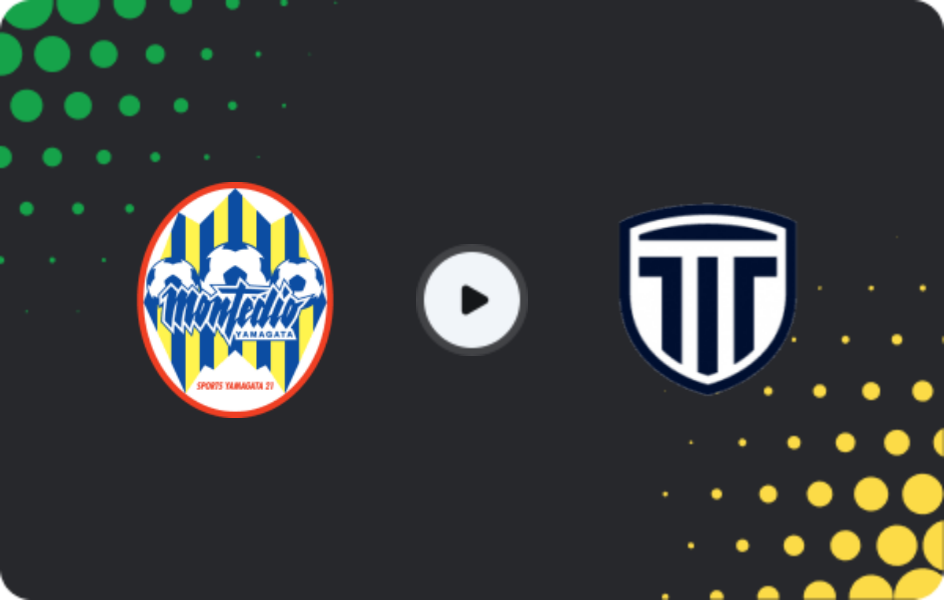 Where to watch Montedio Yamagata — Tochigi City, J2 League, 29.03.2026