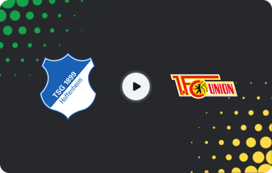 Where to watch Hoffenheim U19 — Union Berlin U19, U19 Bundesliga, 29.03.2026