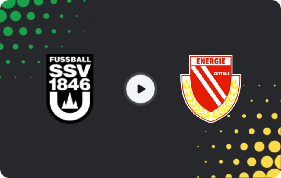Where to watch Ulm U19 — Energie Cottbus U19, U19 Bundesliga, 29.03.2026