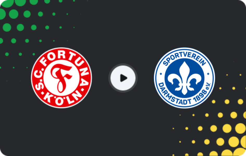 Where to watch Fortuna Köln U19 — Darmstadt U19, U19 Bundesliga, 29.03.2026
