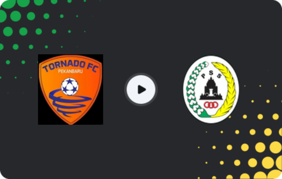 Where to watch Tornado Pekanbaru — PSS Sleman, Liga 2, 29.03.2026