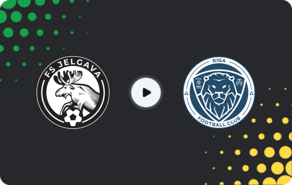 Where to watch FS Jelgava — Riga, Virsliga, 04.04.2026