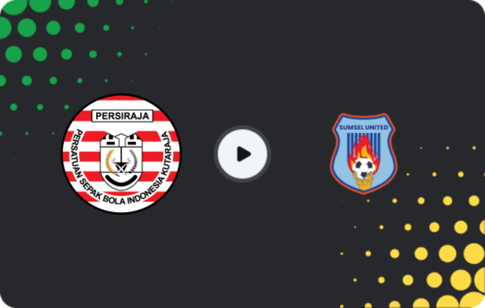 Where to watch Persiraja Banda Aceh — Sumsel United, Liga 2, 04.04.2026