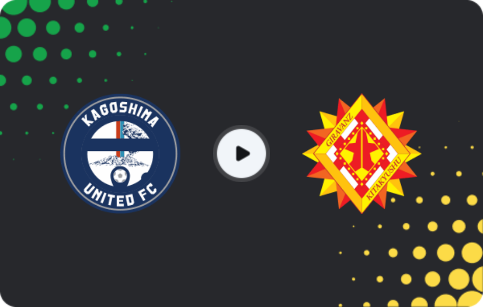 Where to watch Kagoshima United — Kitakyushu, J2 League, 05.04.2026