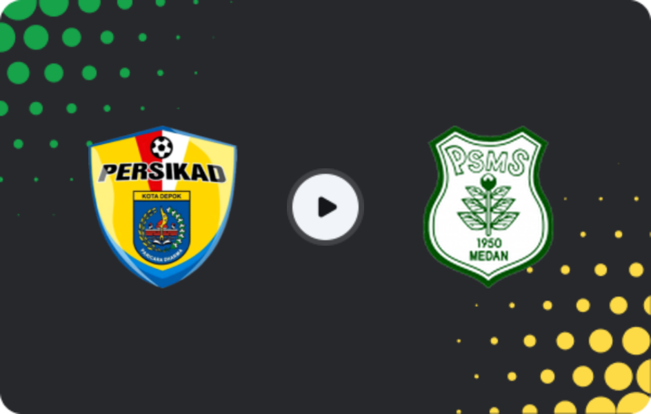 Where to watch Persikad Depok FC — PSMS Medan, Liga 2, 05.04.2026