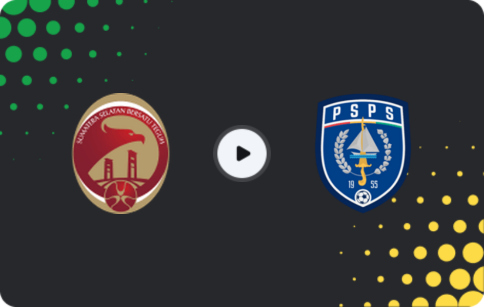 Where to watch Sriwijaya FC — PSPS, Liga 2, 05.04.2026