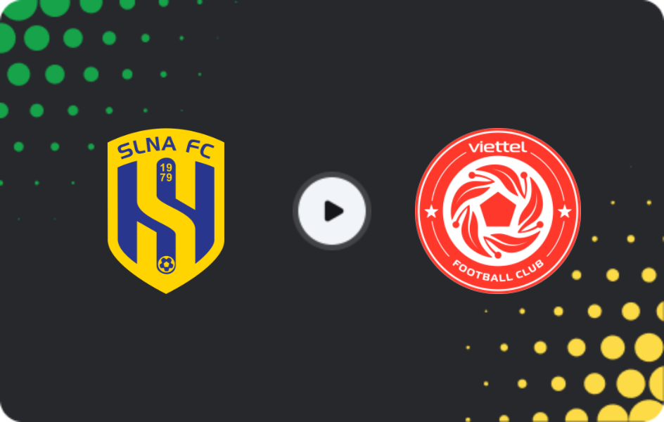 Where to watch SLNA — Viettel, V-League 1, 05.04.2026