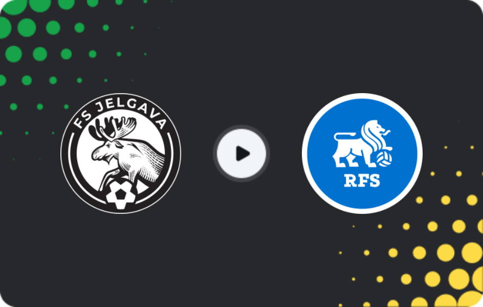 Where to watch FS Jelgava — RFS, Virsliga, 08.04.2026