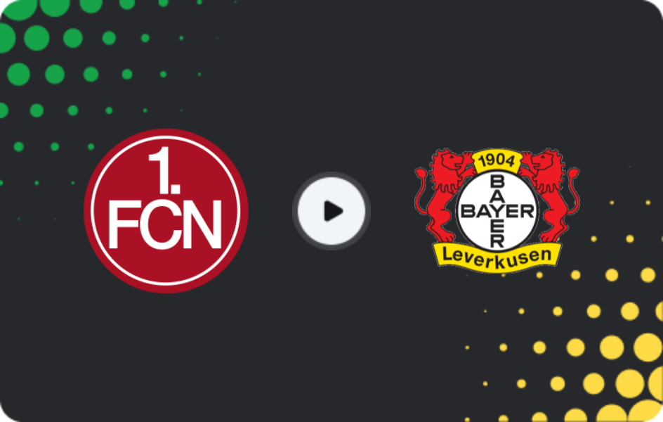 Where to watch Nürnberg U19 — Bayer Leverkusen U19, U19 Bundesliga, 11.04.2026