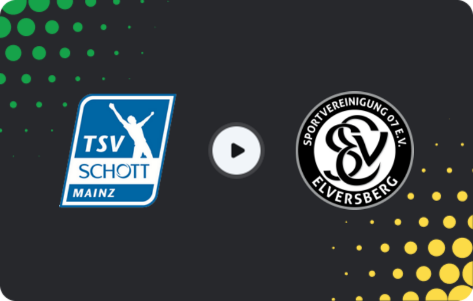 Where to watch Schott Mainz U19 — Elversberg U19, U19 Bundesliga, 11.04.2026
