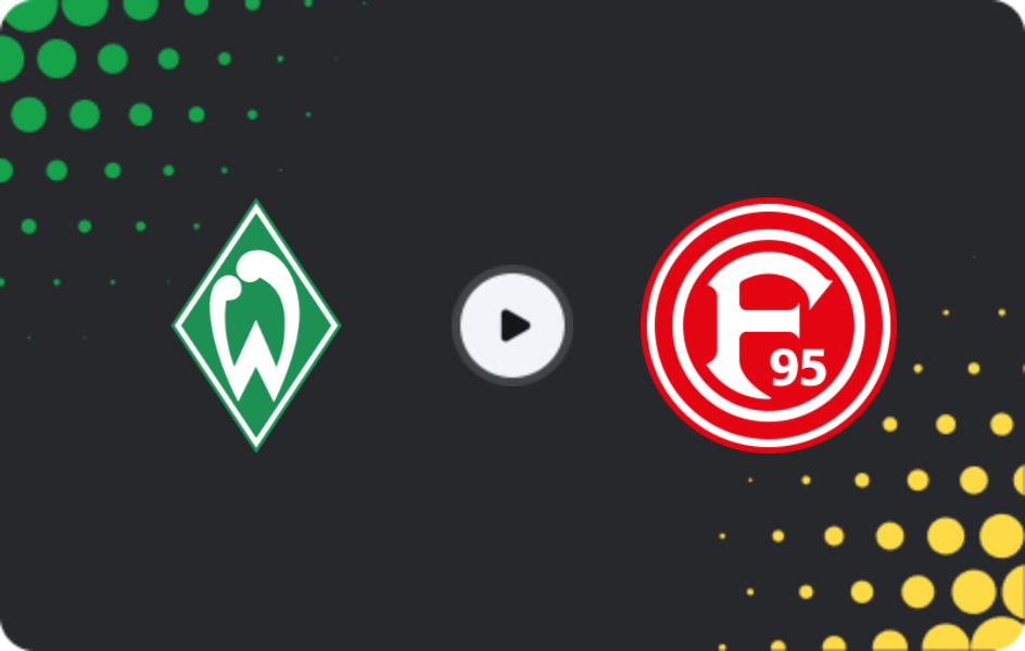 Where to watch Werder Bremen U19 — Fortuna Düsseldorf U19, U19 Bundesliga, 11.04.2026