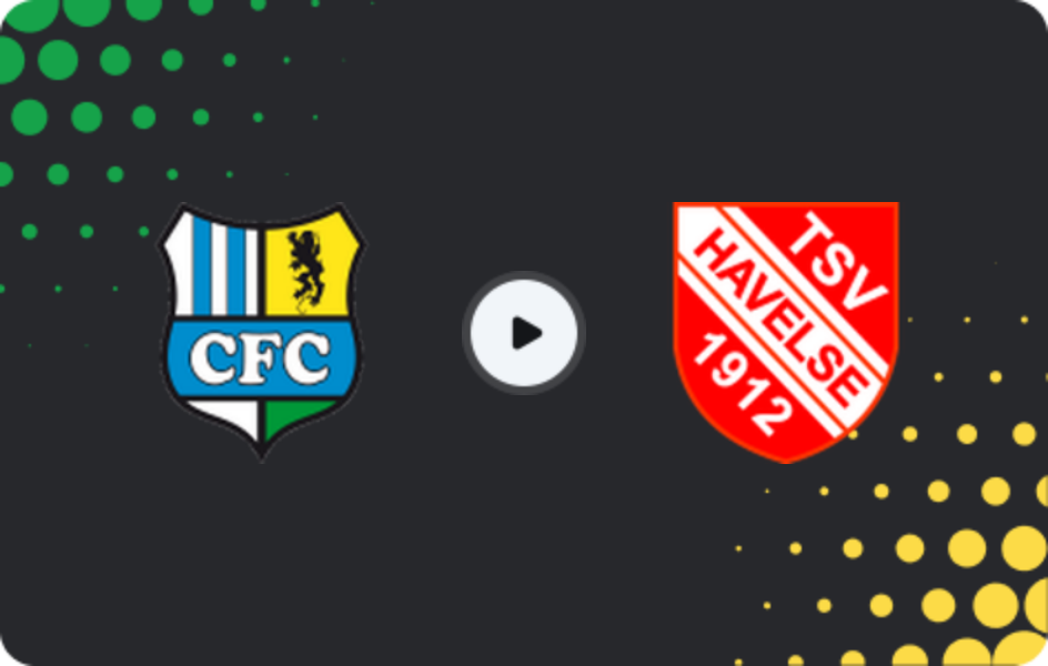 Where to watch Chemnitzer FC U19 — Havelse U19, U19 Bundesliga, 11.04.2026