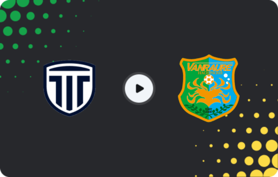 Where to watch Tochigi City — Vanraure Hachinohe, J2 League, 12.04.2026