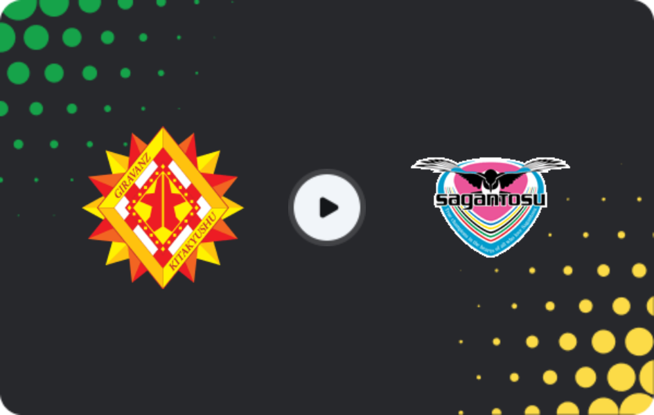 Where to watch Kitakyushu — Sagan Tosu, J2 League, 12.04.2026