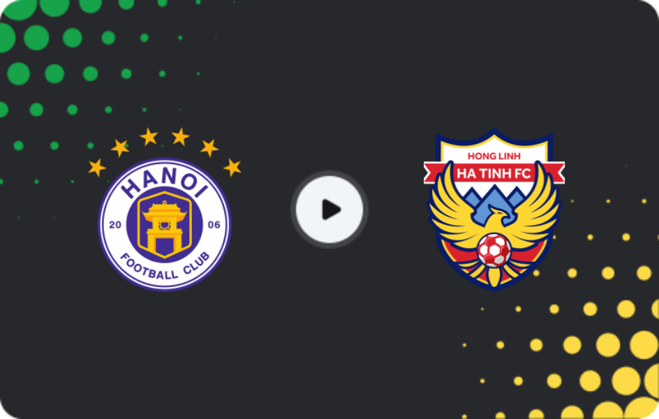 Where to watch Ha Noi — Hồng Lĩnh Hà Tĩnh, V-League 1, 12.04.2026