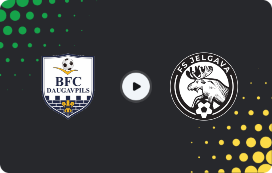 Where to watch Daugavpils — FS Jelgava, Virsliga, 16.04.2026