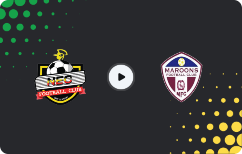 Where to watch NEC — Maroons, Premier League, 17.04.2026