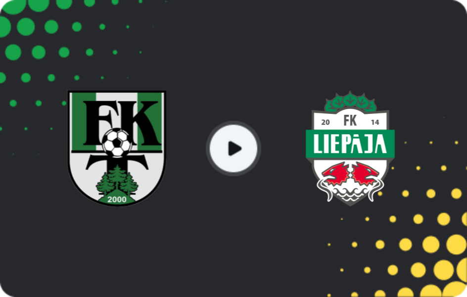 Where to watch Tukums — Liepaja, Virsliga, 17.04.2026