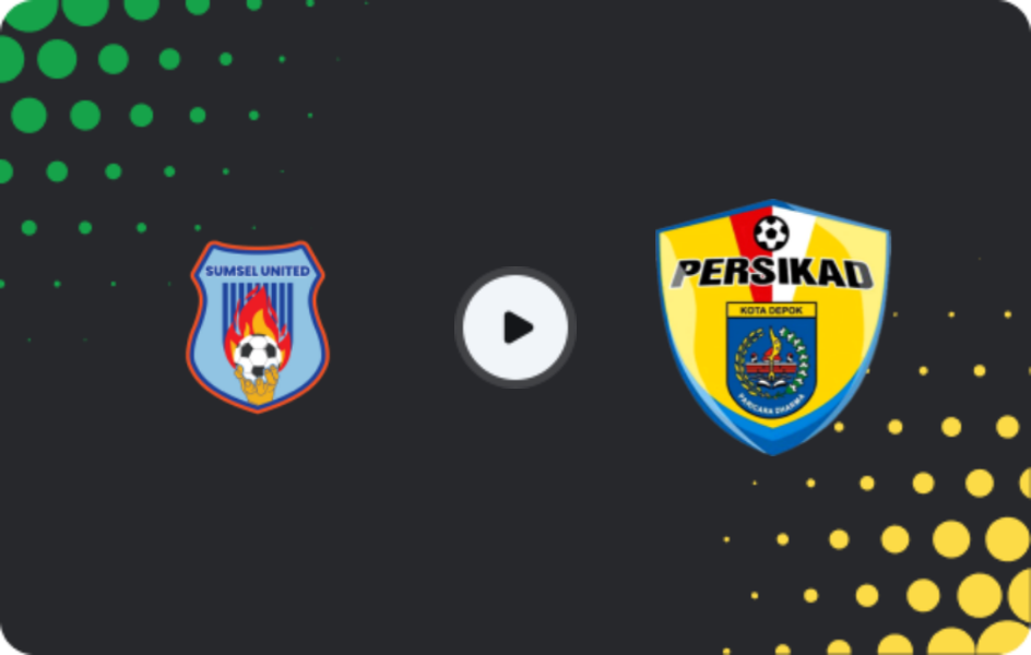 Where to watch Sumsel United — Persikad Depok FC, Liga 2, 18.04.2026