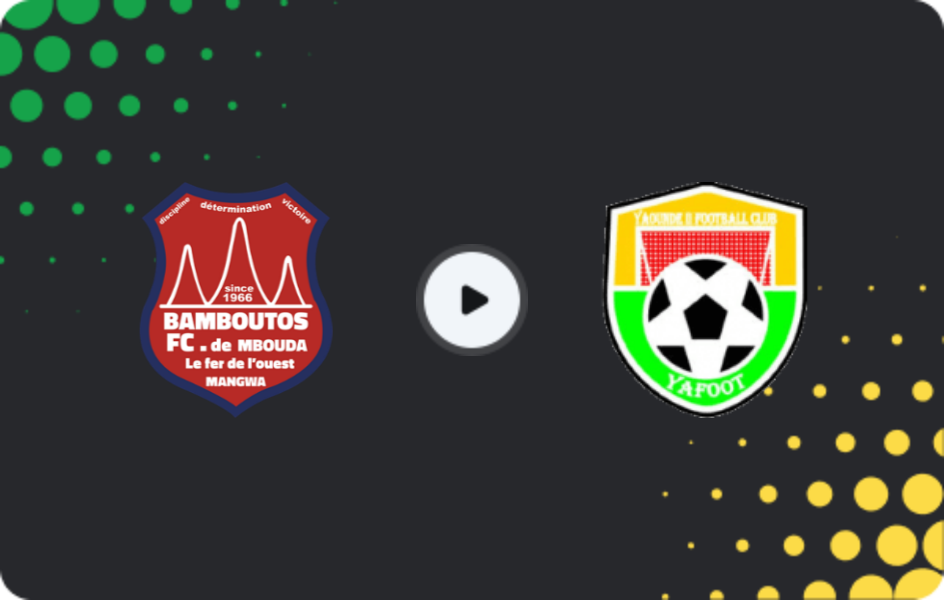 Where to watch Bamboutos — Yafoot, Elite Two, 18.04.2026